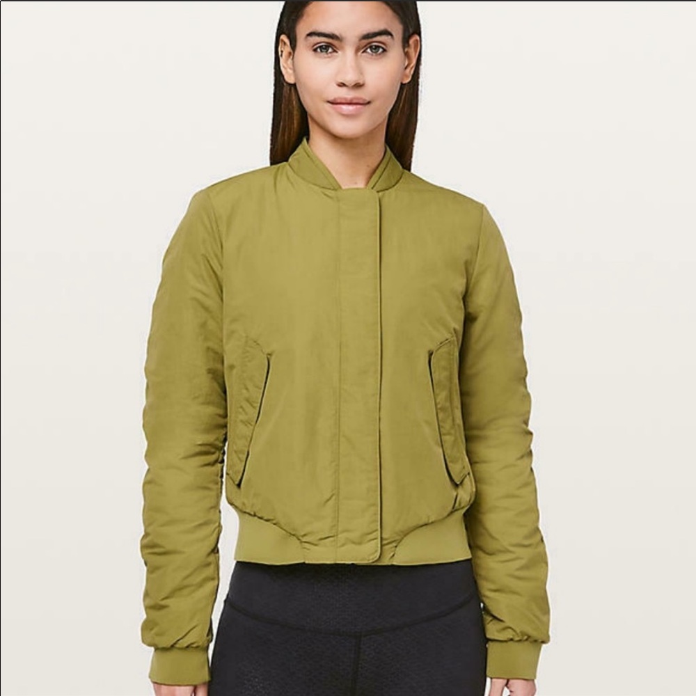not for sale Nwt Lululemon warm two ways bomber